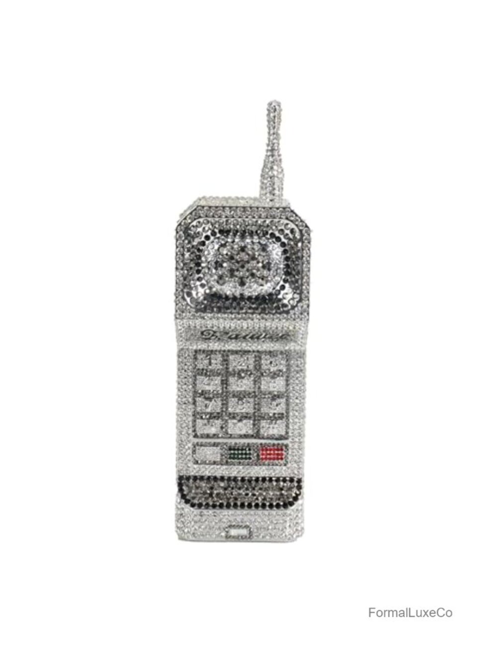 Rhinestone Phone Clutch Evening Bag Retro Crystal Purse
